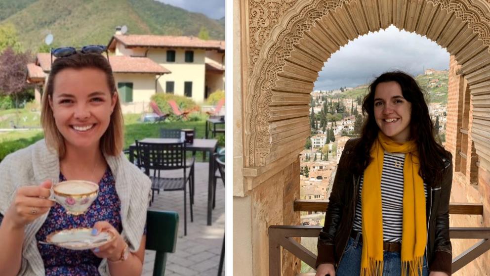 Olivia Snelson and Isabella Jewell