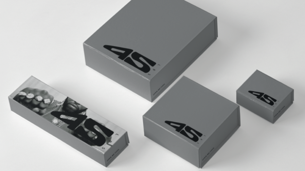 Marketing materials for fashion label 