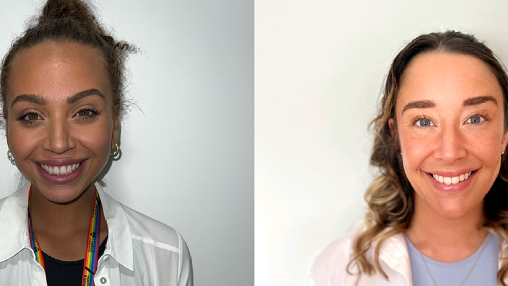 Sheridan Thomas and Georgia Allan