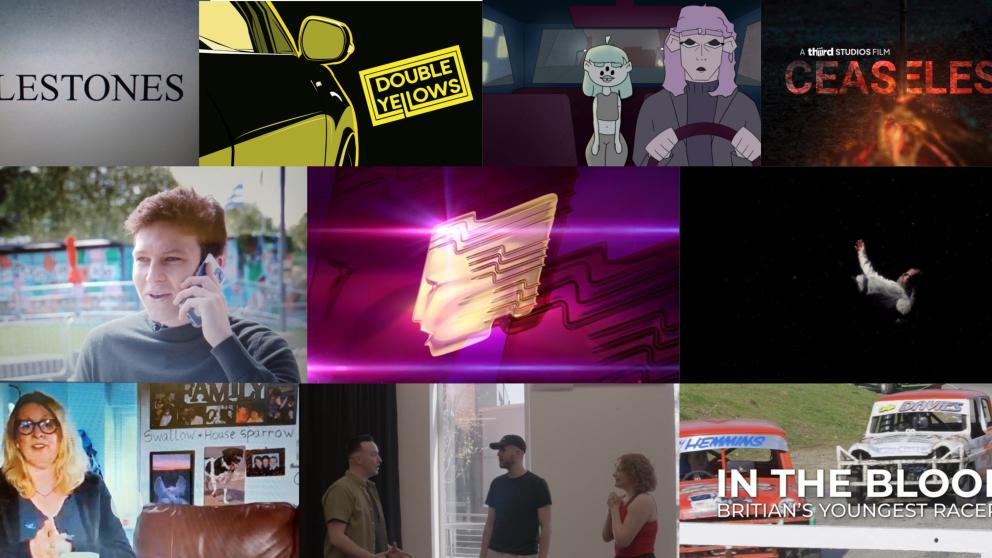 A collage of nominated films in one image