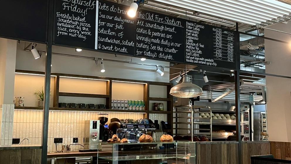 Old Fire Station interior, University of Salford