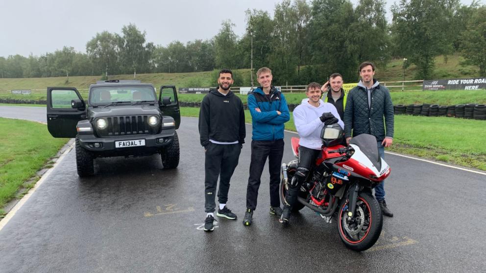 The crew for the Aymen film on set 