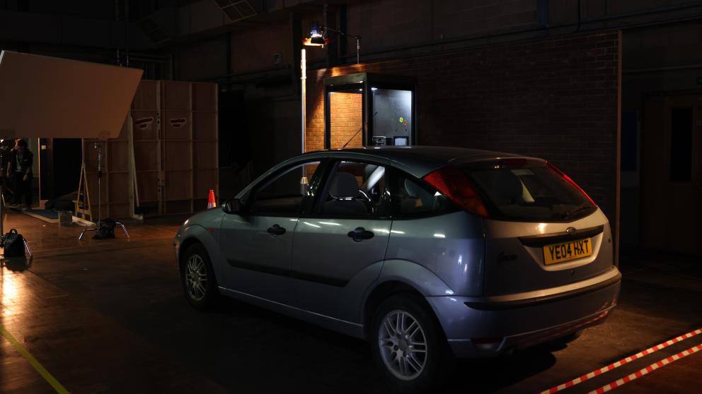 A shot from the G100 film sets by Tom Walters 