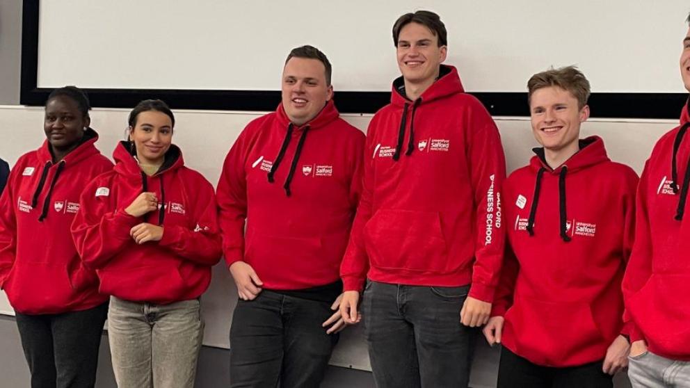 Team Pineapple, winners of North Sea Student Competition