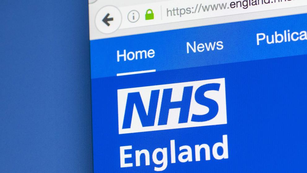 NHS England website