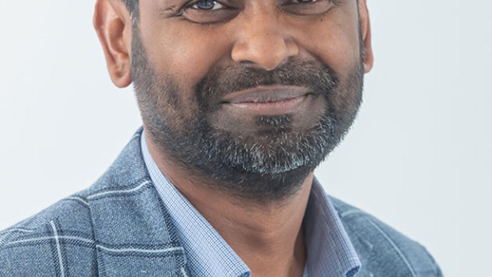 Dr Rashed Khan portrait