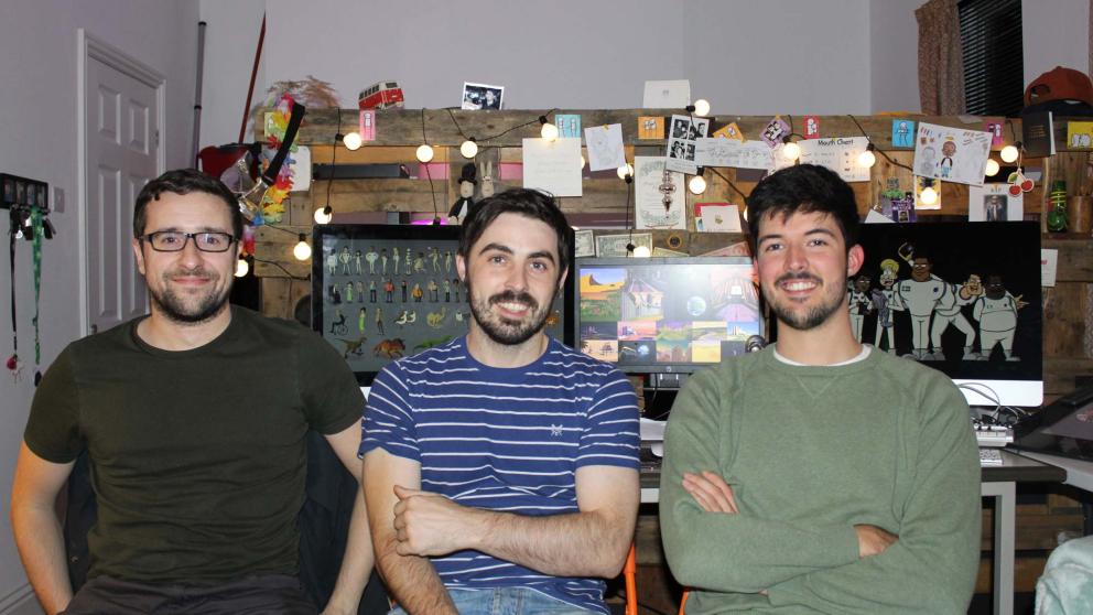 Animation students from the University of Salford Paul Adam James