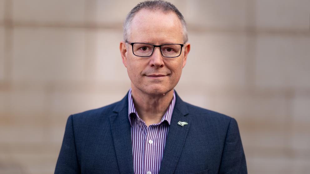 Professor Andy Sutton MBE portrait