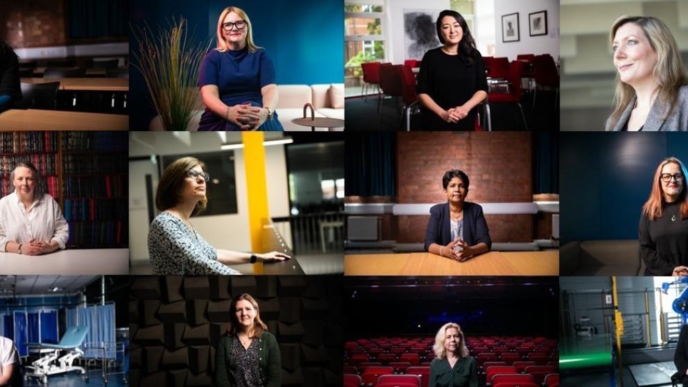 Twelve women at Salford who shape the world with their research