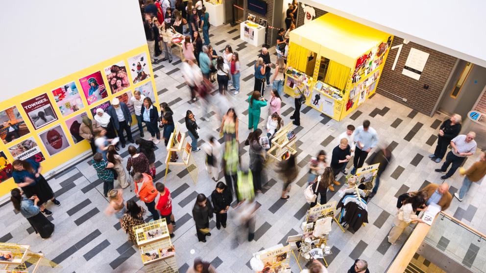 Image of the New Adelphi atrium from above
