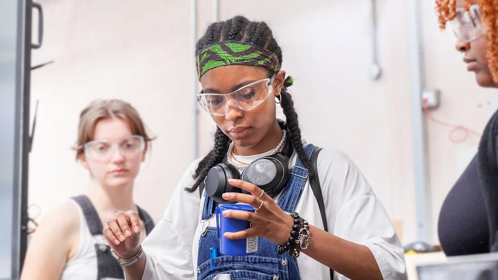 Maker Space - Female maker