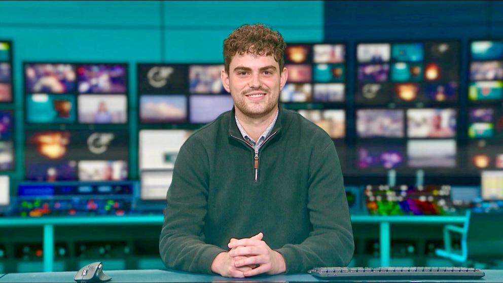 Josh Brooks in the ITV Studios