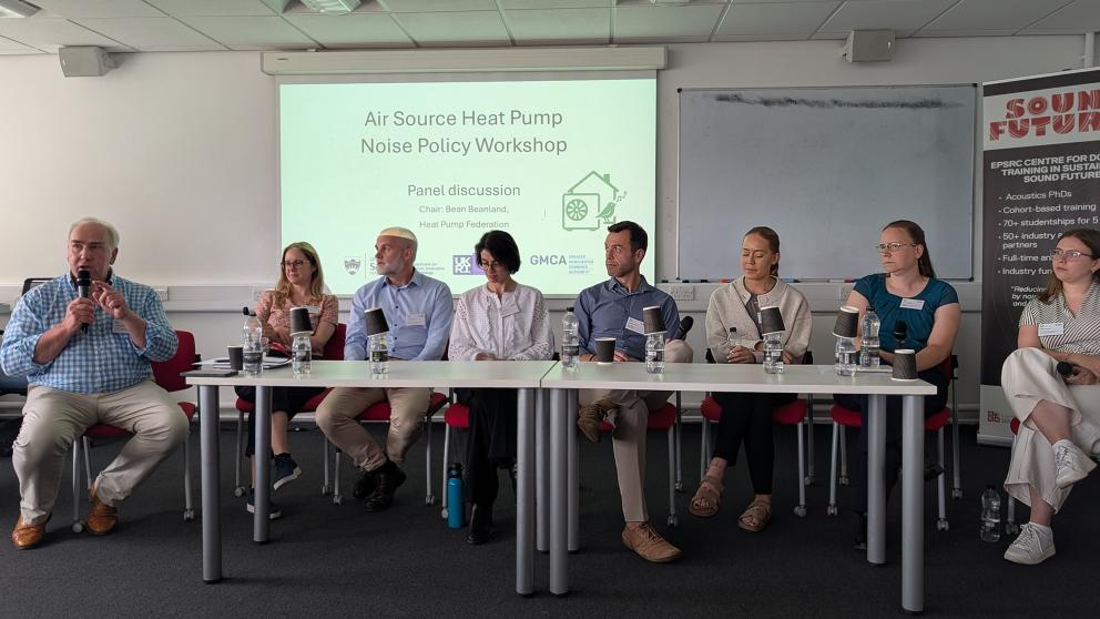 Acoustics heat pump workshop