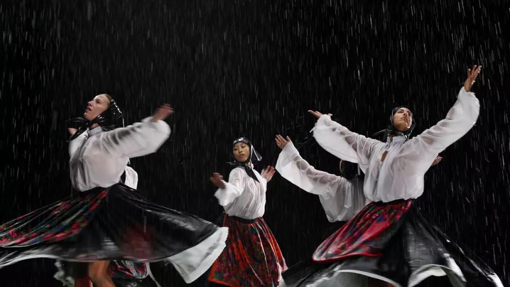 Women in Balkan attire in Balkan Erotic Epic