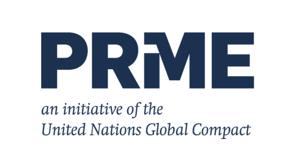 PRME (An Initiative of the United Nations Global Compact) logo