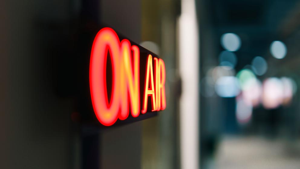 Radio On Air neon sign
