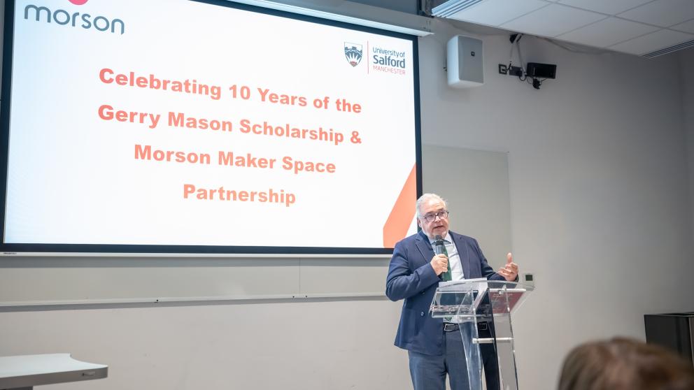 Ged Mason ten year celebration