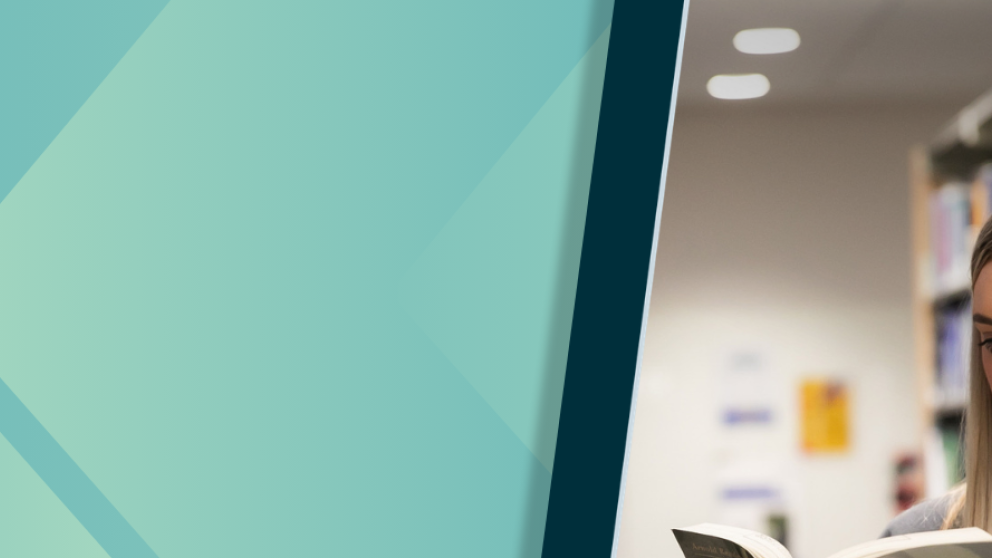 Student in the Library