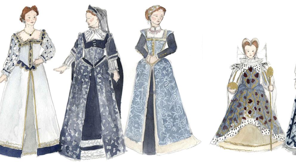 Student work from BA Hons Costume Design 