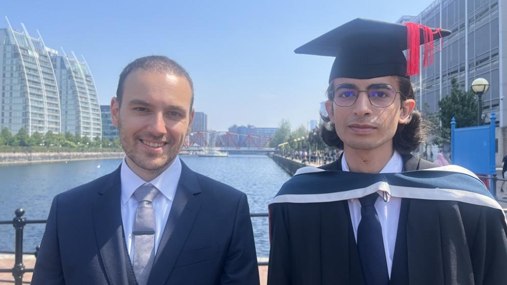 Aaron Robertson and Siavash Moshtaghi