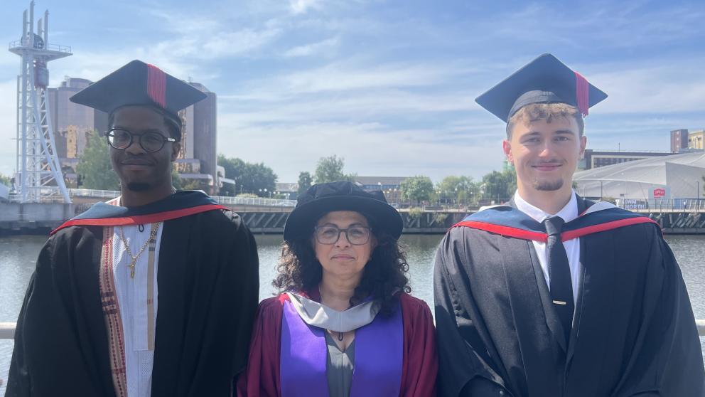 Marvellous Emotan, Maria Kutar and Johnny Seddon