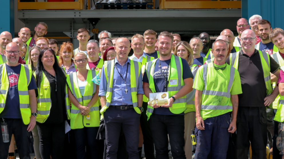 HMG Paints team photo cropped