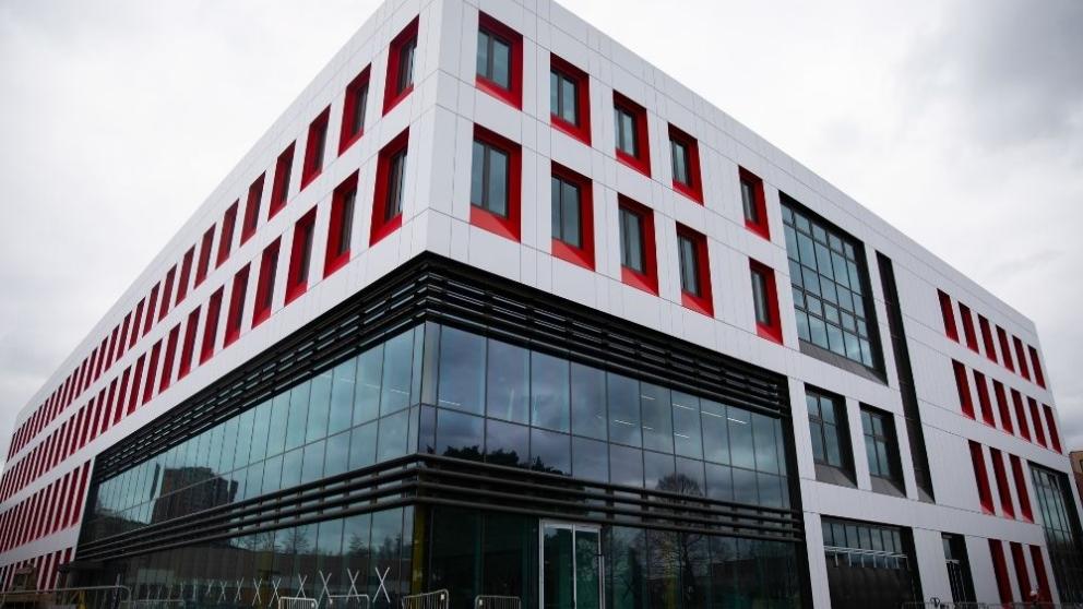 Exterior view of the new SEE building  