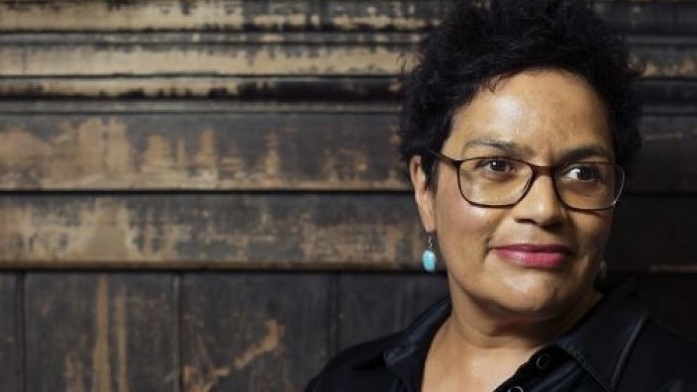 Award-winning Scottish poet, playwright, and novelist Jackie Kay