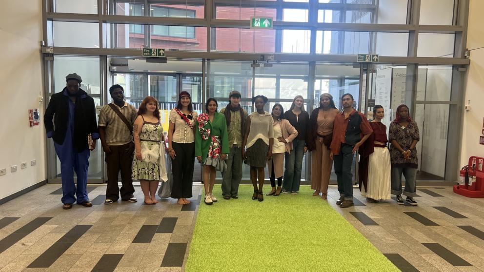 Planet 100 sustainable fashion show wrap