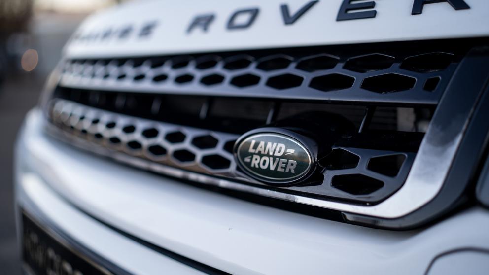 Jaguar Land Rover car front bonnet