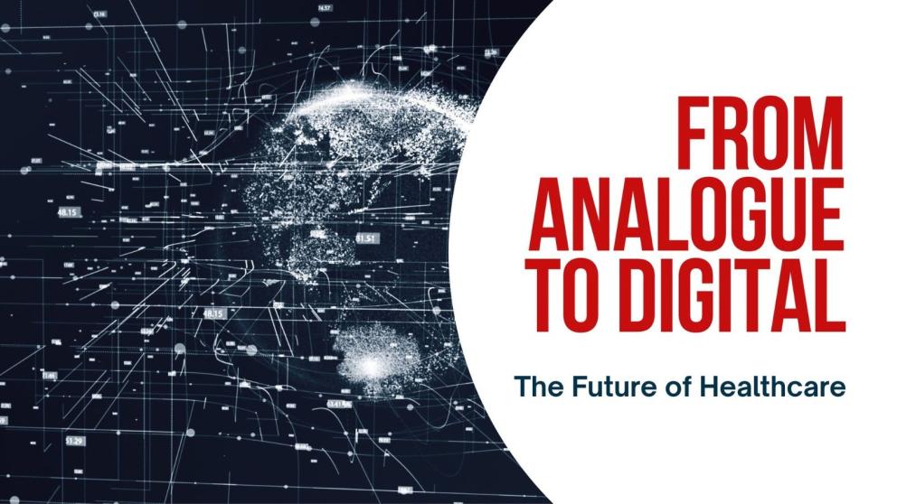The poster of the conference: From Analogue to digital 
