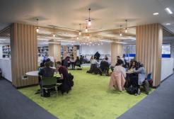 Students studying in Clifford Whitworth Library