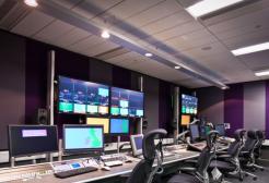 Empty TV studio at MediaCity
