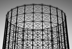 Disued gasometer