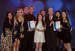 Image: Group photo of Quays TV at NaSTA 2019