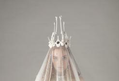 Person wearing Salome bride clothing