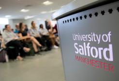 Lecture at the University of Salford 