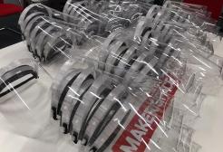 Medical face shields designed and created within the Morson Maker Space, University of Salford