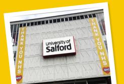 Thank you NHS heroes banner