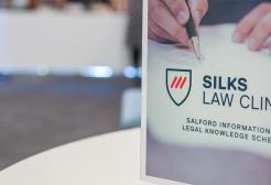 SILKS Law display on a table