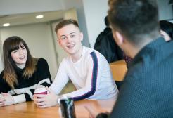 Students at the University of Salford