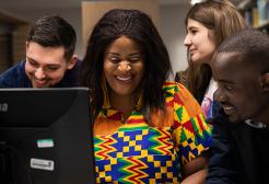 Students at the University of Salford