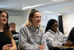 University of Salford students