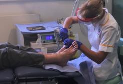 Podiatry clinic reopens after lockdown