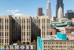 Buildings in the South Loop of Chicago, part of the Columbia College Chicago Campus