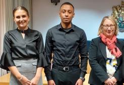 Ciara Fogarty, Allan Simpson and Maureen Lewis (left to right)