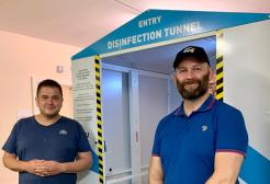 Ondrej and Salford Mayor - Panacea Protective Equipment