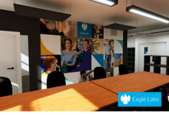 Our students worked with Barclays Eagle Lab to create a virtual reality metaverse for their staff