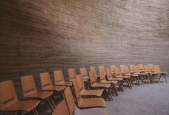 Lecture hall with chairs