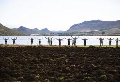 Filming of "One Day We Will Dance with You," an eco-dance short film